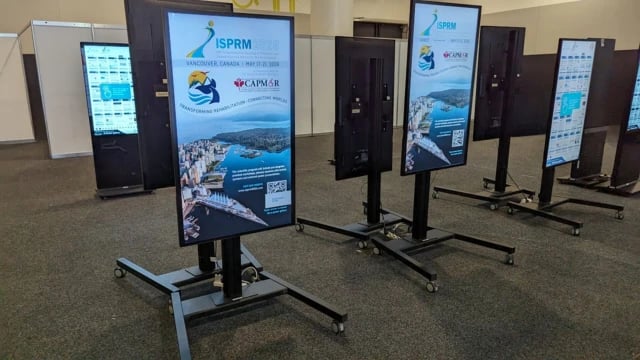 Conference Eposter Digital Kiosk Stands
