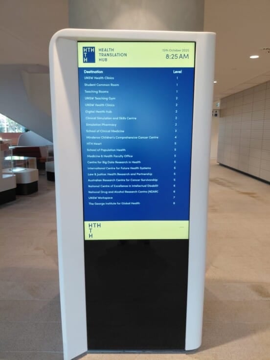 Health Translation Hub Directory Kiosk