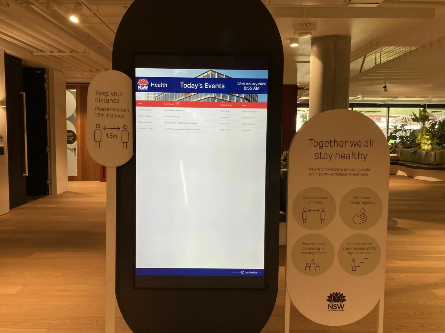 Nsw Health Lobby Wayfinding Kiosk